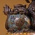 Bronze Vintage Cloisonne Enamel Dragon Sculpture – 9.1" Gilt Bronze Censer Figure For Sale - Image 8 of 10