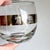 Mid-Century Modern Mid-Century Silver and Glass Roly Poly Astrology Motif Cocktail Glasses- Set of 4 For Sale - Image 3 of 4