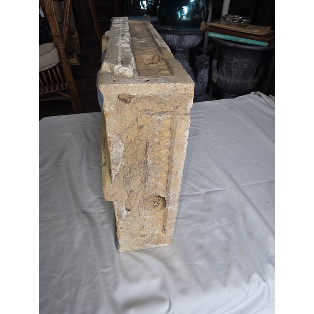 Early 20th Century Architectural Fragment Tile With Pinecone Motif For Sale - Image 12 of 12
