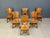 Rustic Dutch Oak Dining Chairs, 1960s, Set of 6 For Sale - Image 6 of 13