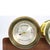 Seth Thomas Corsair Model E537-010 Brass & Mahogany Ship’s Clock Set C1968 For Sale - Image 6 of 10