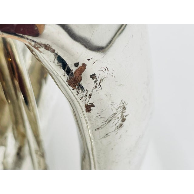 1980s Emilia Castillo Silver-Plated Monkey Pitcher, Mexican Modernism For Sale - Image 16 of 18