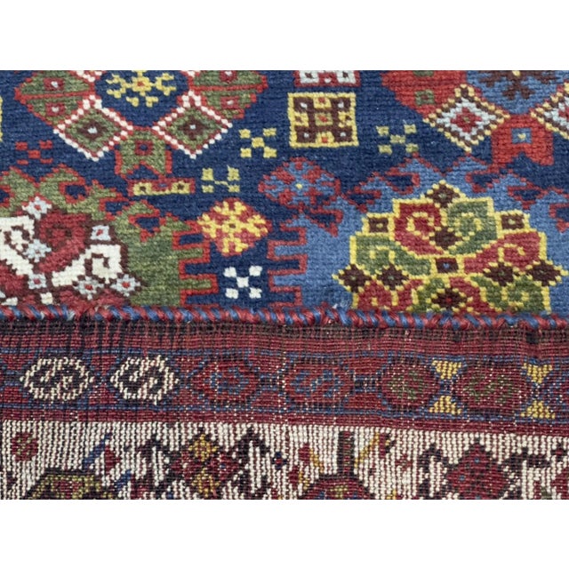 Antique Persian Qashqai Rug 5’3" X 9’1” For Sale - Image 4 of 7