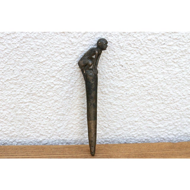 Asian Rare Southeast Asian Monkey Vessel Stopper For Sale - Image 3 of 8