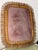 Vintage Mirror in Bamboo, 1960s For Sale - Image 9 of 11