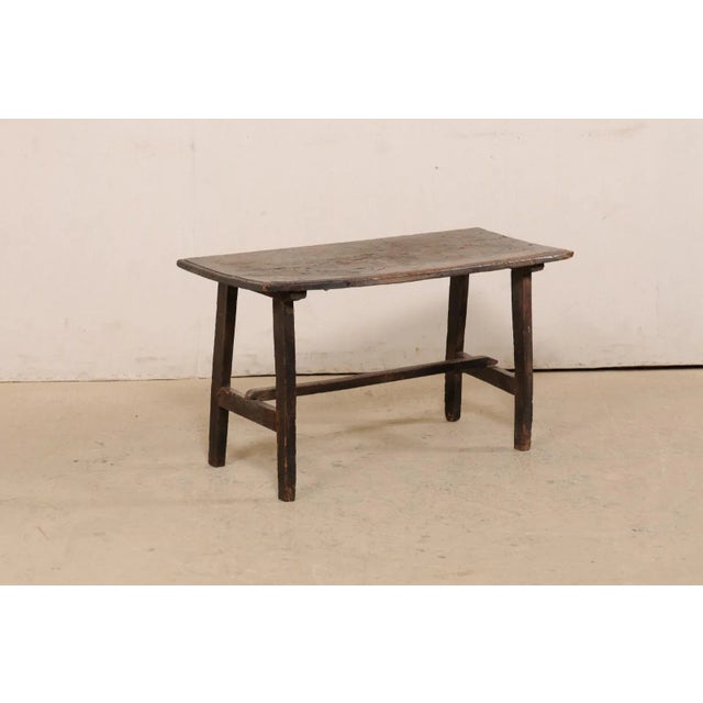 Early 18th Century 18th Century Rustic Walnut Coffee Table For Sale - Image 5 of 12