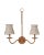 Currey & Company Currey & Company Annabelle Whitewashed Tapered Chandelier Shade For Sale - Image 4 of 7