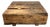 Vintage Custom Mini London 3-Timber Coffee Table For Sale
