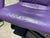 1990s 1990s Mario Bellini Vitra Figura Post Modern Purple Leather Desk Chair For Sale - Image 5 of 12