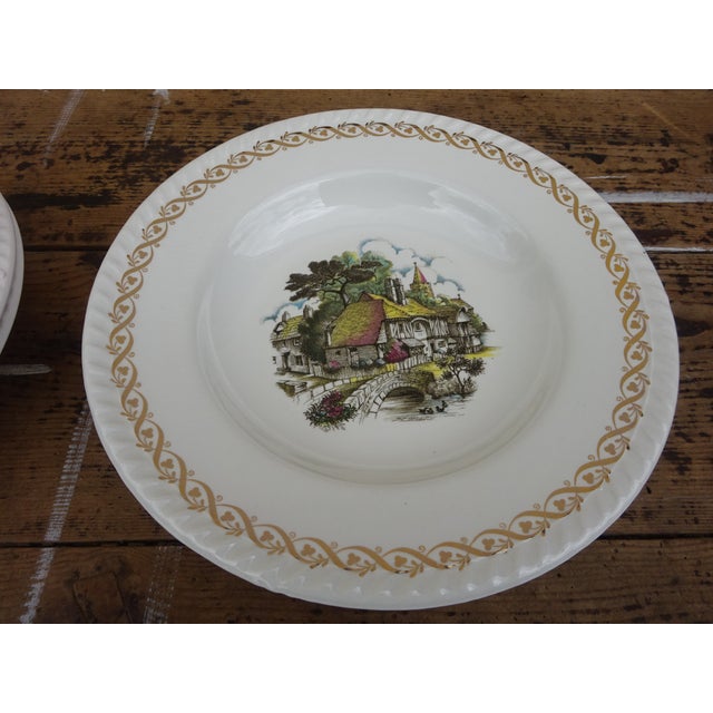 Soup Plates in Lunéville Earthenware from Keller & Guerin, 1890s, Set of 11 For Sale - Image 15 of 18