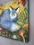 Blue Fox by Zoa Ace | Oil on Canvas Blue fox resting among ferns and mushrooms. For Sale - Image 4 of 5