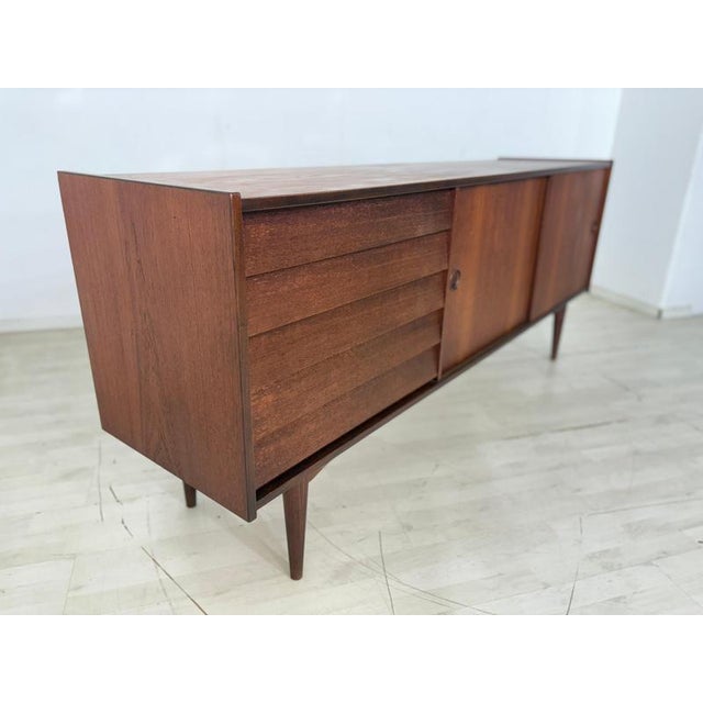 Mid-Century Modern Sideboard in Teak, 1960s For Sale - Image 10 of 18