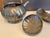 Vintage Art Deco Pewter Set, Teapot & Lotus Leaf Dish - Set of 2 For Sale - Image 12 of 13