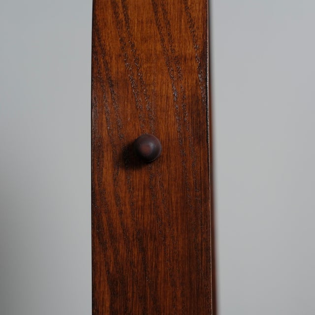 Poltronova SP63 Sandretta Table Mirror in White Lacquered Wood by Ettore Sottsass for Poltronova, 1966 For Sale - Image 4 of 18