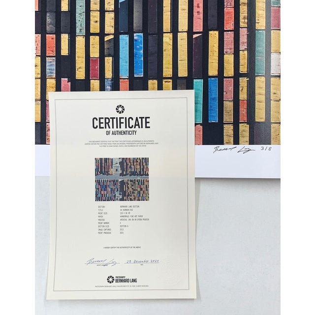 "AV_Harbour_013" Contemporary Limited Edition Fine Art Photograph Print by Bernhard Lang For Sale - Image 6 of 7