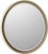 Tricia 30" Illuminated Round Mirror in Matte White and Gild Designer: Thomas O'Brien Finish: Matte White and Gild Height:...