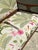 Vintage Carved Wood Settee With Embroidered Botanical Upholstery For Sale - Image 10 of 12