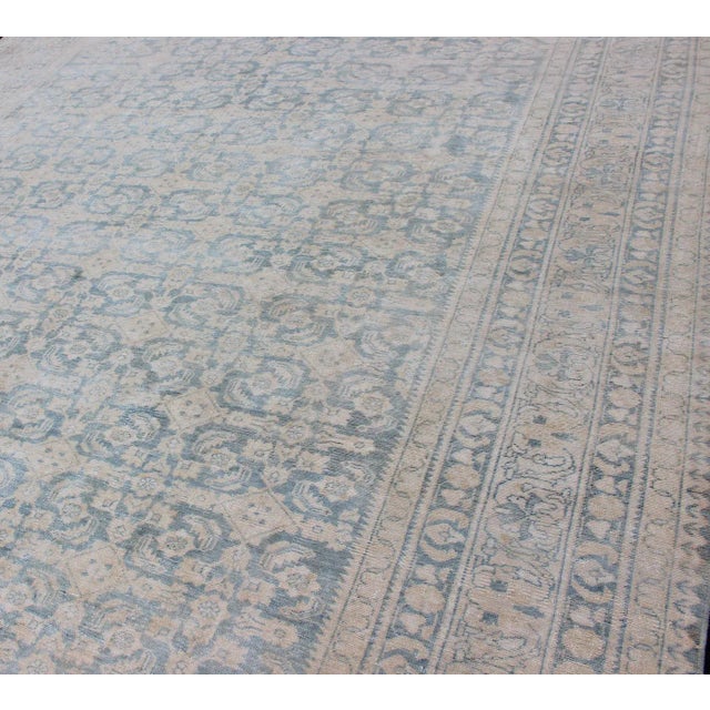 Textile Keivan Woven Arts, Mev-1908-86, Antique Hamadan Rug- 9′ × 12′6″ For Sale - Image 7 of 13