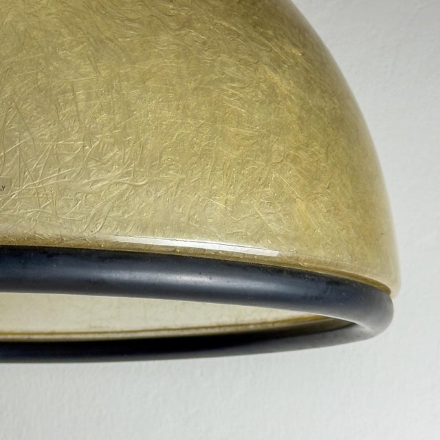 Large vintage pendant lamp by idea studio techno design for luci milano made in italy in the 1970s. idea studio tecno...