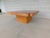 Wood Custom Italian Burl Wood Art Deco Influence 2 Pc Cocktail Table 42" X 42" For Sale - Image 7 of 18