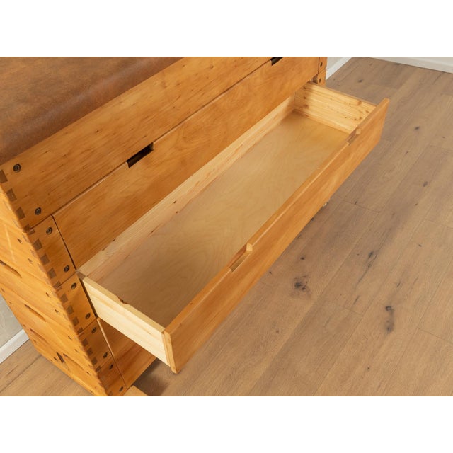 Wood Chest of Drawers, 1960s For Sale - Image 7 of 8