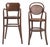 Set of Bentwood Wicker Children's Chairs from Thonet, 1930s For Sale