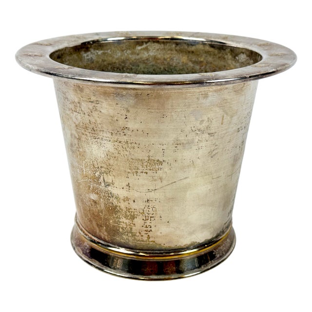 Neo-Classical Silver Plated Wine Cooler, 1900s For Sale