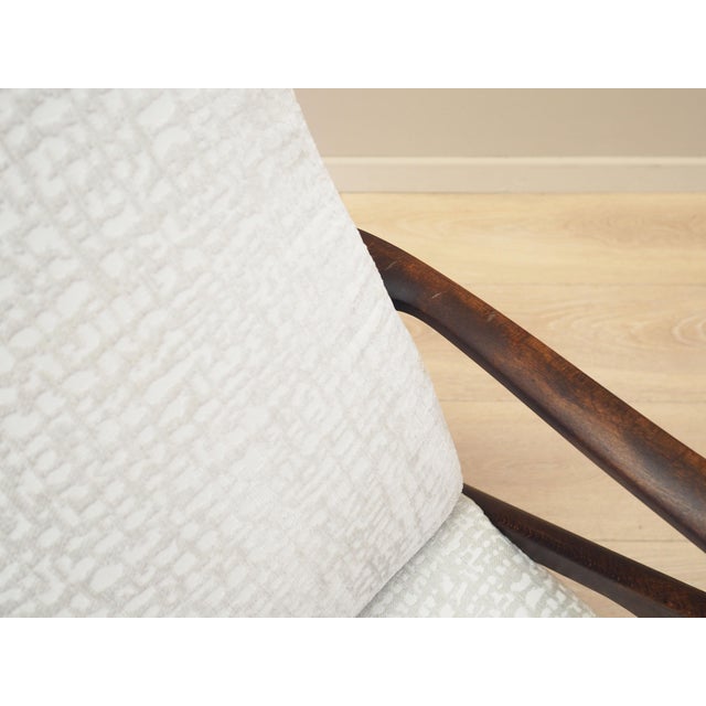 Beech Armchair, Italy, 1970s For Sale - Image 15 of 18