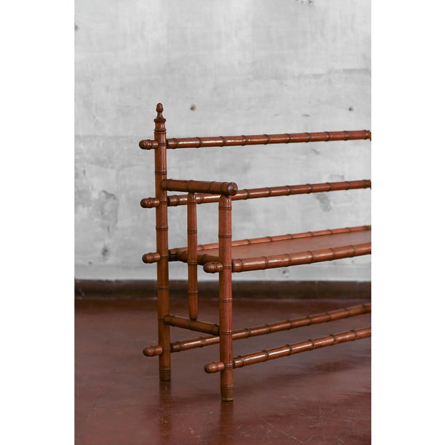 Set of Victorian Colonial Style Sofas, 1890s For Sale - Image 3 of 10