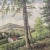 Rustic 1940’s Vintage Rustic American Hillside Painting For Sale - Image 3 of 4