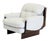 Mid-Century Italian Brutalist Lounge Chair, 1970s For Sale