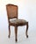 Hollywood Regency Vintage Italian Double Caned Side Chair For Sale - Image 3 of 13