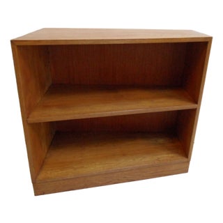 Vintage Open Bookcase in Oak, 1950s For Sale