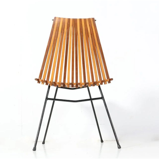 Mid-Century Modern Mid-Century Modern Model 218 Side Chair by Dirk Van Sliedregt for Rohé, 1960s For Sale - Image 3 of 10