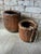 Wood Pair of Vintage Woven Baskets For Sale - Image 7 of 16