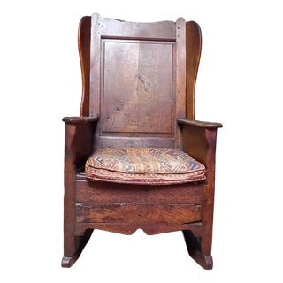 Welsh Lambing Rocking Chair, 1750 For Sale