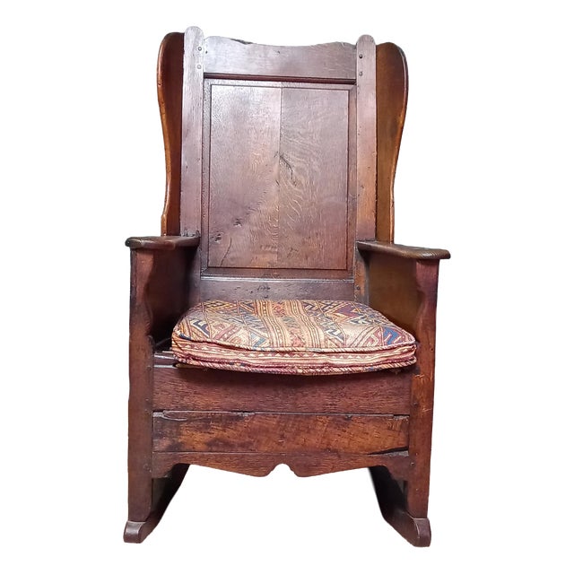 Welsh Lambing Rocking Chair, 1750 For Sale