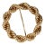 Tiffany & Co. 14k Yellow Gold Rope-Style Brooch For Sale