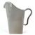 Mid-Century Modern 1940-1950s Franciscan Ware Tiempo Metropolitan Grey Ceramic Pitcher and Creamer Set- 2 Pieces For Sale - Image 3 of 13