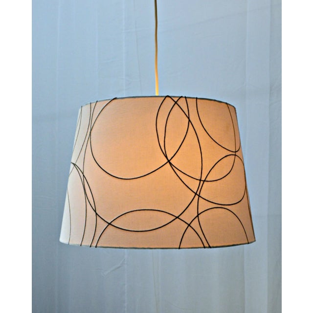1960s Retro-Style Pendant Lamp For Sale - Image 5 of 8
