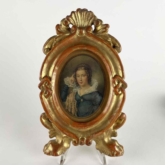 Antique Gilded Frames, Set of 4 For Sale - Image 3 of 9