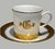 Vintage American Royalty Fine China Gold Monogrammed Coffee Chocolate Pot & Demitasse Set – 5 Pieces – Made in USA Elegant...