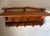 Rustic Vintage Camp Rustix Wood Shelf Rustic Coat Rack For Sale - Image 3 of 12