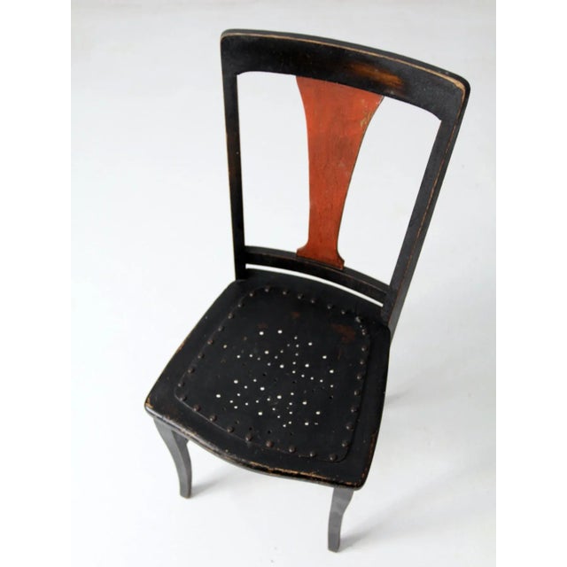 Early 20th Century Antique Arts& Crafts Accent Chair For Sale - Image 5 of 10