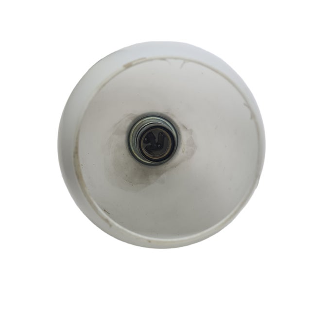 Metal Postmodern Communist Pendant Lamp, Poland, 1970s For Sale - Image 7 of 10