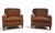 Classic Lewis Mittman Lounge Chairs & Ottoman - 3 Piece Set For Sale - Image 10 of 13