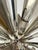 Nickel & Brass "Sunburst" Chandelier by Remains Lighting, Los Angeles Modern For Sale - Image 17 of 18
