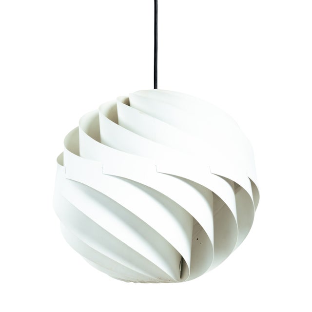 Turbo Pendant Light by Louis Weisdorf for Lyfa, 1965 For Sale