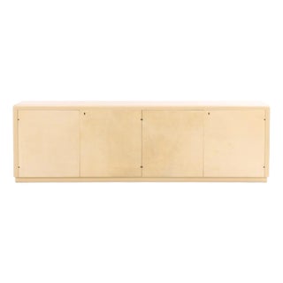 Mid-Century Parchment Sideboard Attributed to Churba, C. 1960 For Sale
