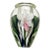 Scott Bayless Lotton Studios Signed Hand Blown Art Glass Orchid Vase For Sale